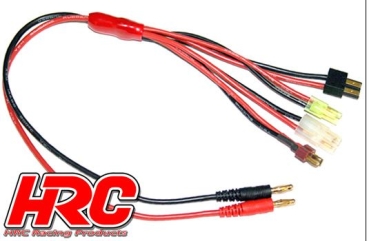 HRC9123 Ladekabel Multi Deans/Tamiya/Mini Tamiya/TRX